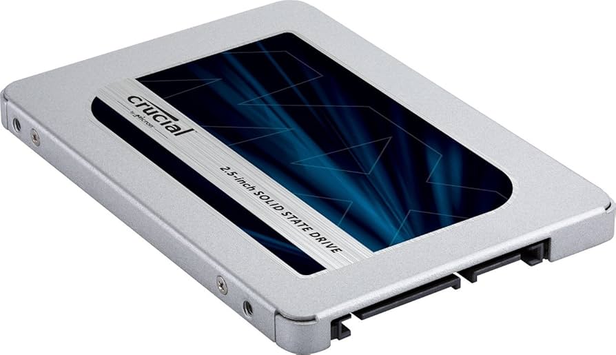 Crucial MX500 500GB 3D NAND SATA 2.5 Inch Internal SSD, up to
