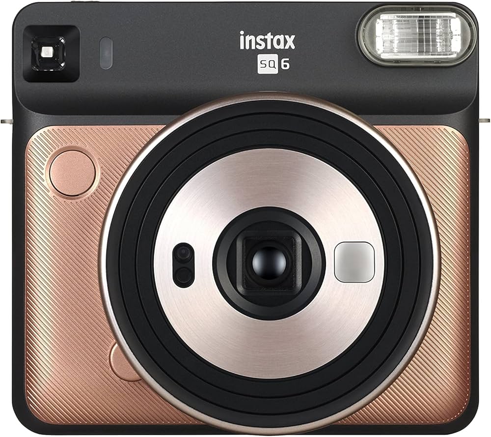 Amazon | Fujifilm Instax SQUARE SQ6 (Blush Gold) | インスタント