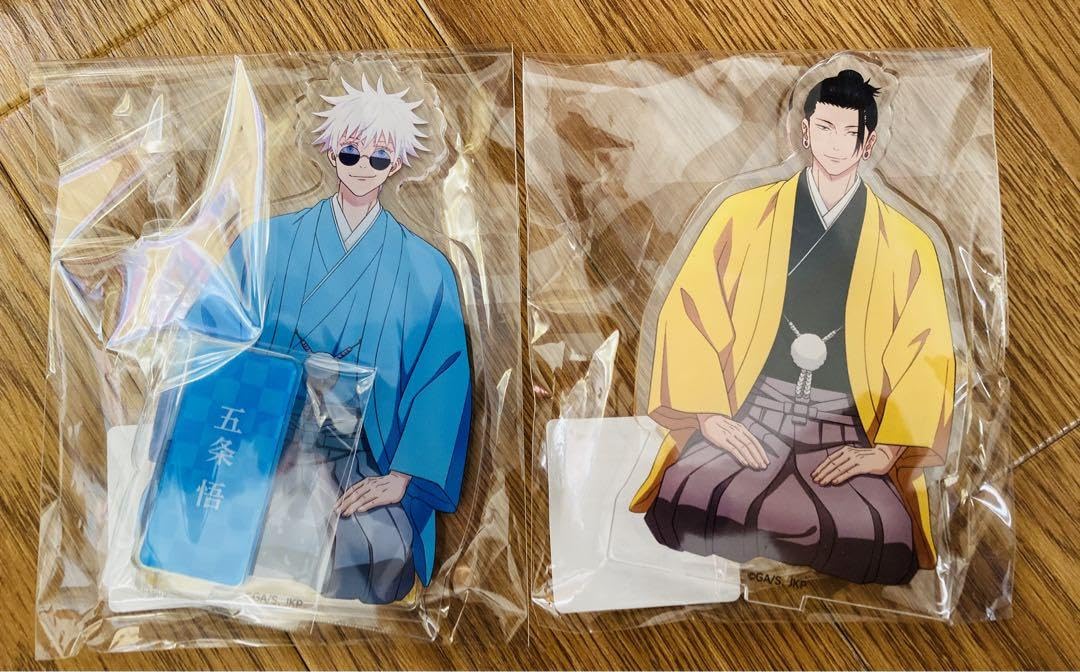 Amazon.co.jp: KITTE 着物 アクリルスタンド アクスタ 五条悟 夏油傑