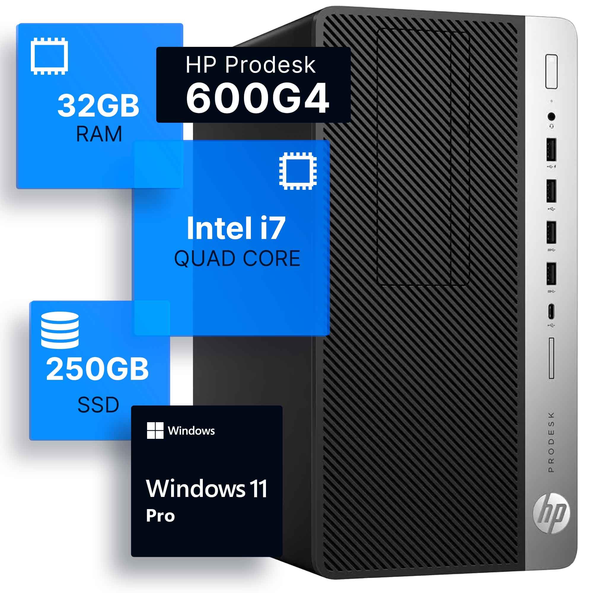 Amazon.com: HP ProDesk 600G4 Tower Desktop Computer | Intel i7