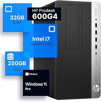 Amazon.com: HP ProDesk 600G4 Tower Desktop Computer | Intel i7