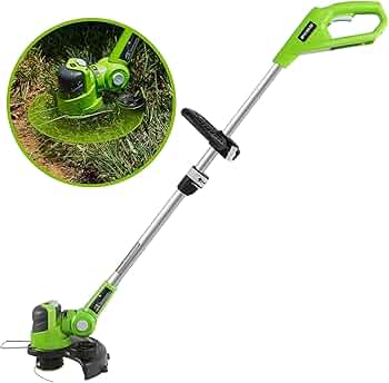 Amazon | Greenworks(グリーンワークス) 充電式草刈り機 芝刈り機 刈