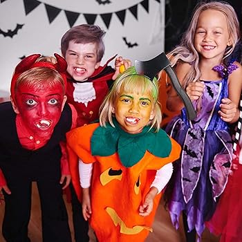 Amazon.co.jp: [JUTOSU] 恐怖 おもしろ カチューシャ 刺さる