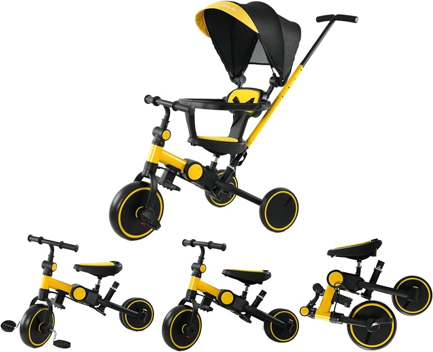 Amazon.co.jp: 2025 子供 三輪車 7in1 1歳 2歳-6歳 クリスマス 誕生日