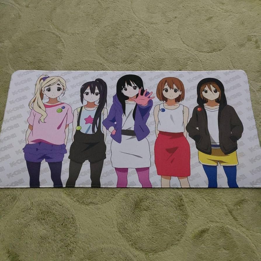 Amazon.co.jp: けいおん プレイマット マウスパッド ラバーマット