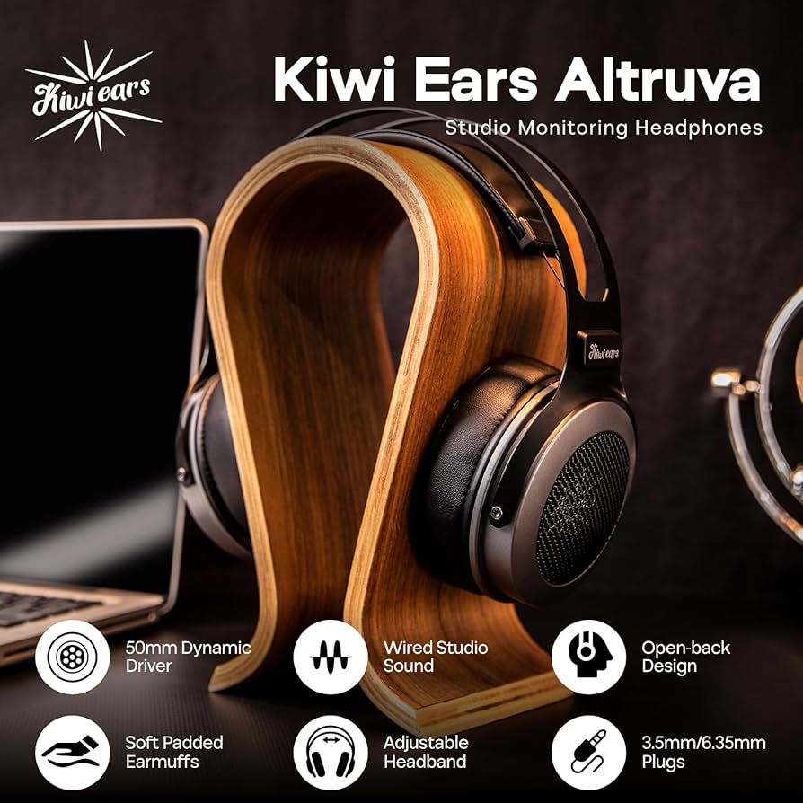 Amazon.com: Linsoul Kiwi Ears Altruva Over Ear Headphone, Hi-Fi