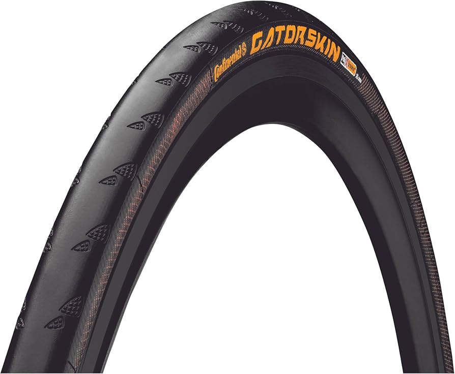 Continental Ultra Gatorskin Bicycle Tire (700x25, Folding, Black
