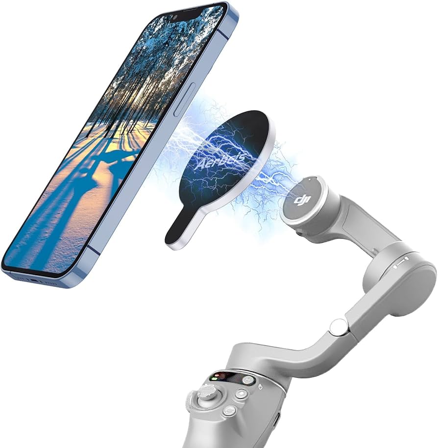 Amazon.com: Aerbeis for DJI Magnetic Mount Phone Holder Clamp