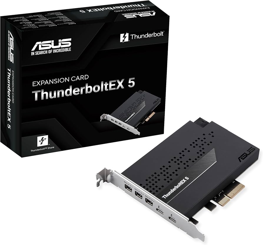 Amazon.com: ASUS ThunderboltEX 5 Expansion Card – Dual Thunderbolt