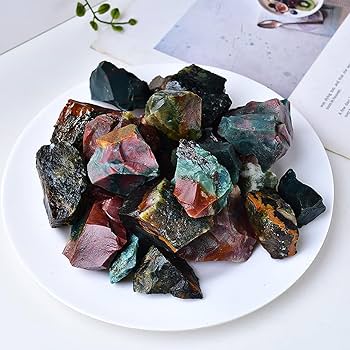 Amazon.co.jp: SUKIMIND 400gセット オーシャンジャスパー 原石 天然石