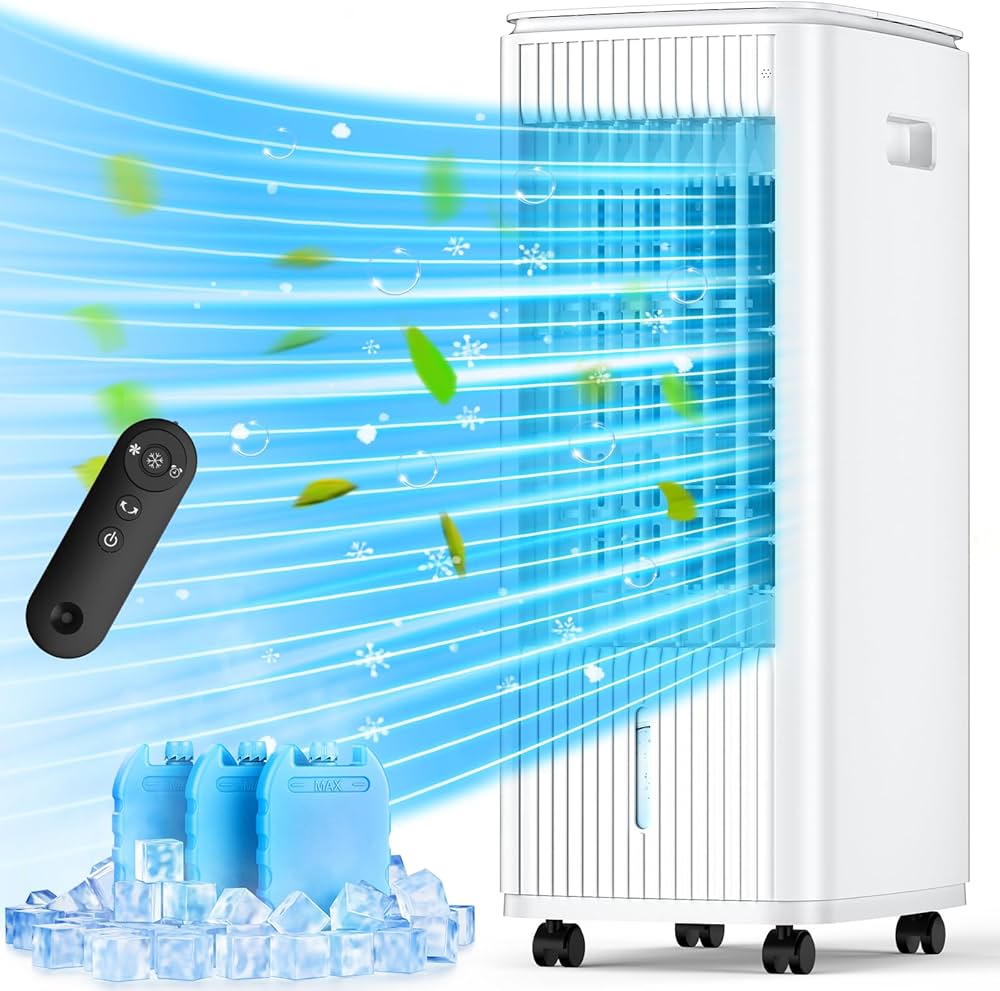 Amazon | VOLTAGA 冷風機 強力 人気 冷風扇 60w 超省エネタイプ 3段階