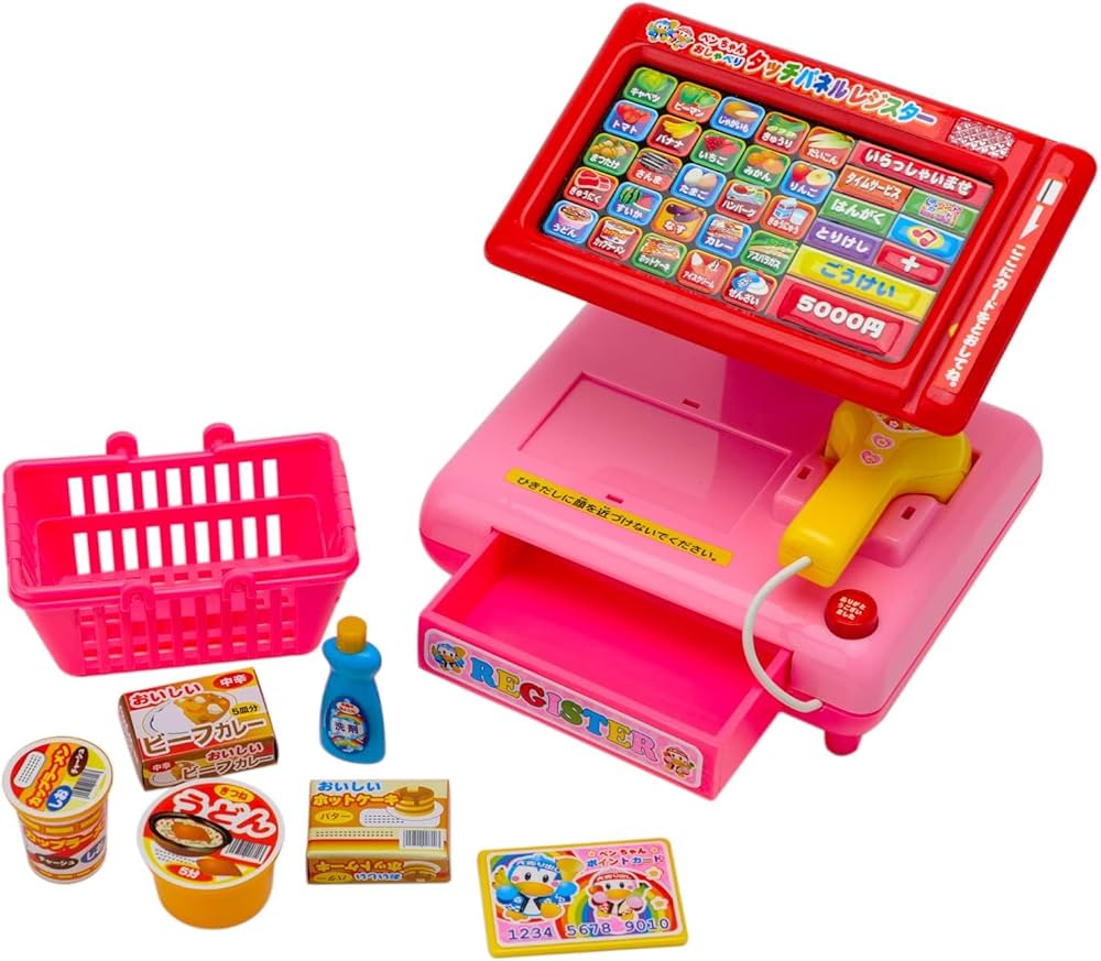 Amazon.co.jp: ペンちゃん おもちゃ おしゃべりタッチパネルレジスター