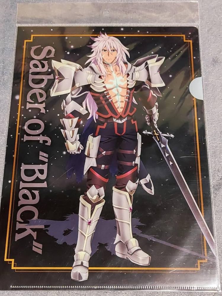 Amazon.co.jp: クリアファイル FGO Fate/Apocrypha ムービック 黒の