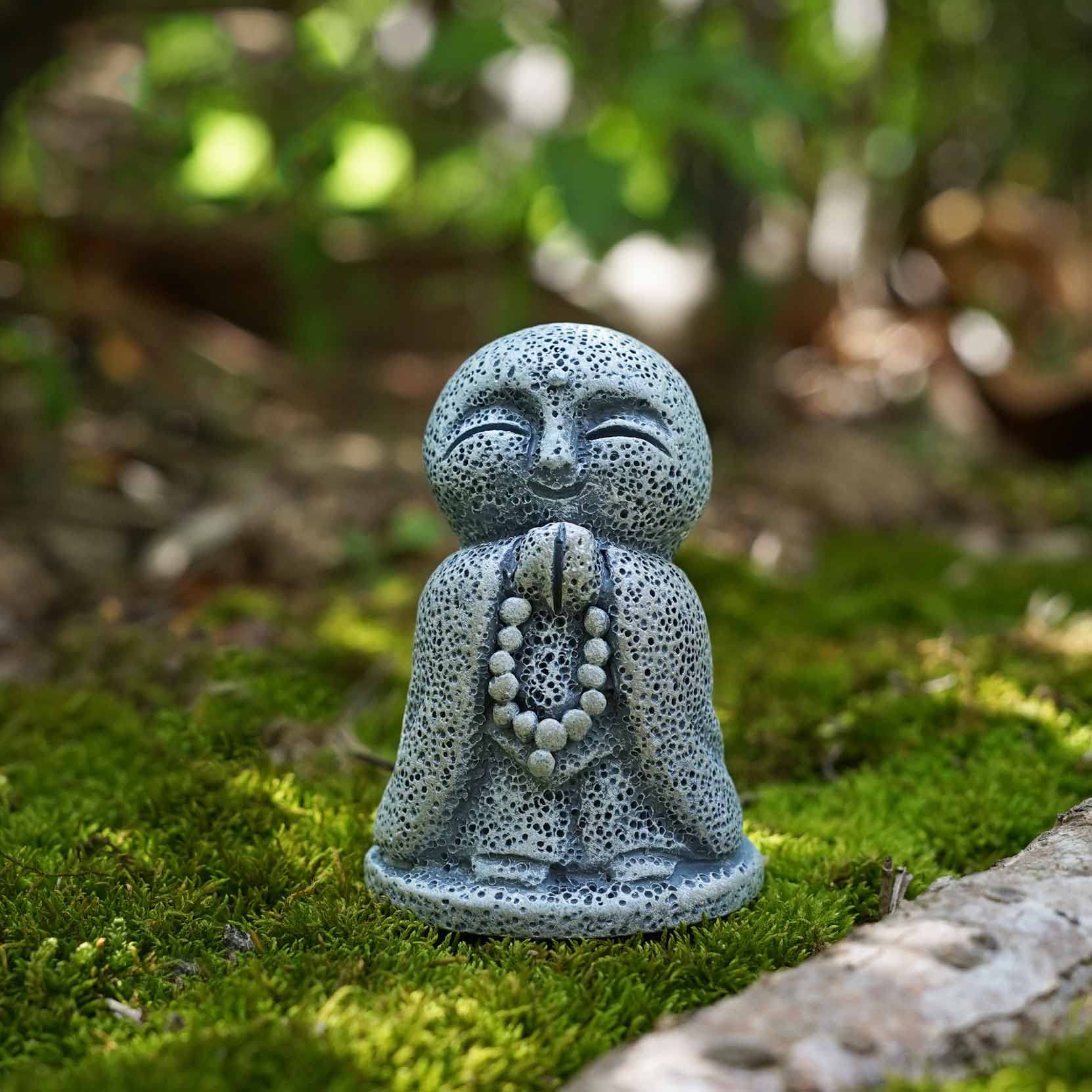 Amazon.co.jp: RemeeHi お地蔵さんセット癒し可愛い小型置物祈りお地蔵