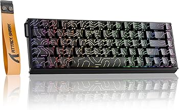 Amazon.com: ATTACK SHARK X68MAX HE Wired Rapid Trigger Mechanical