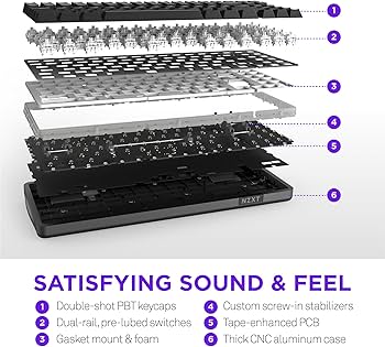 Amazon.com: NZXT Function Elite MiniTKL (Black) : Video Games