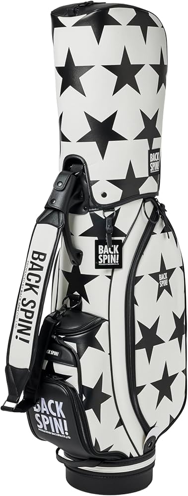 Amazon | ゴルフバック キャディバッグ 星型【正規品】BACK SPIN! STAR