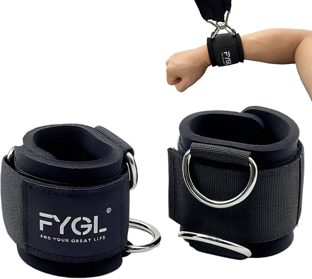 Amazon.co.jp: FYGL 調整可能リストカフ ケーブルマシン用 - 7mm