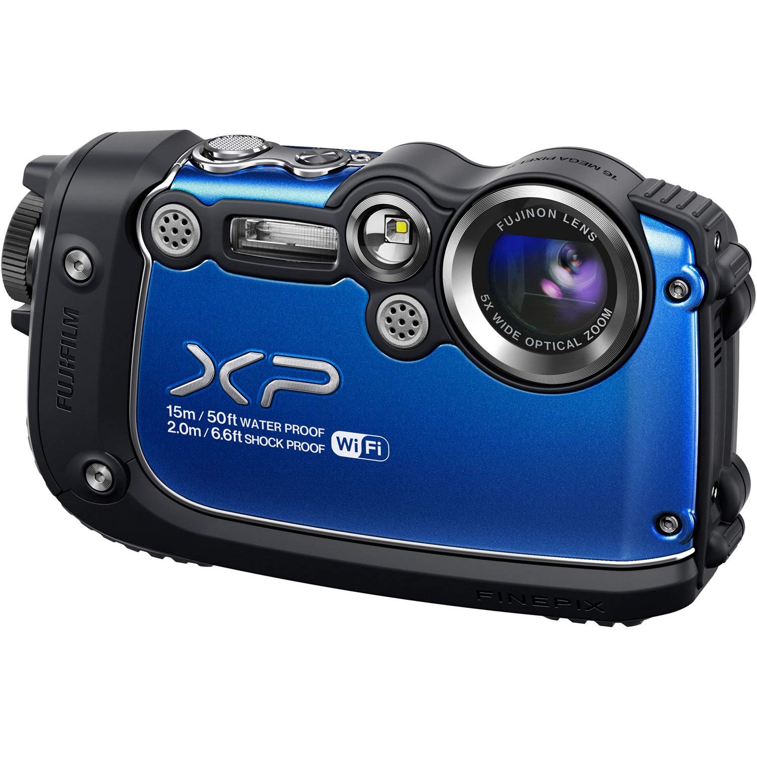Amazon.com : Fujifilm FinePix XP200 Blue 16MP Waterproof Digital