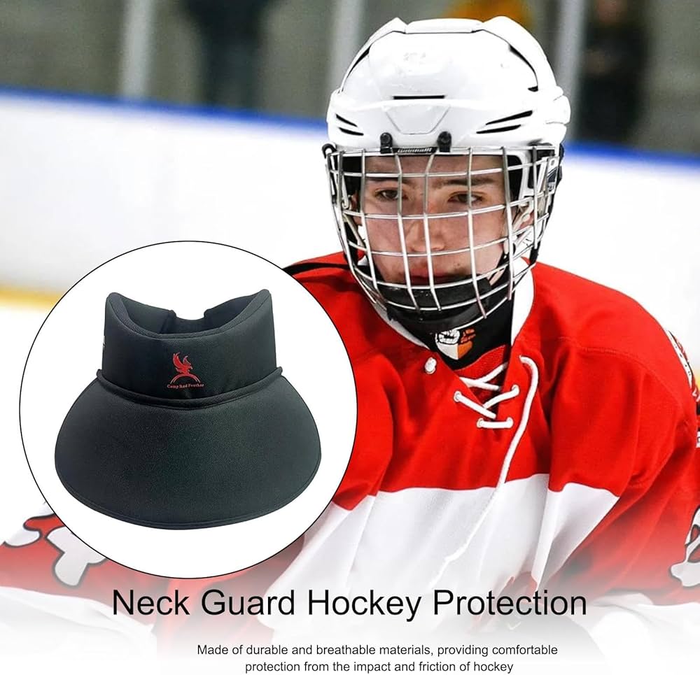 Amazon.co.jp: ホッケー用ネックガード、ホッケーネックプロテクター