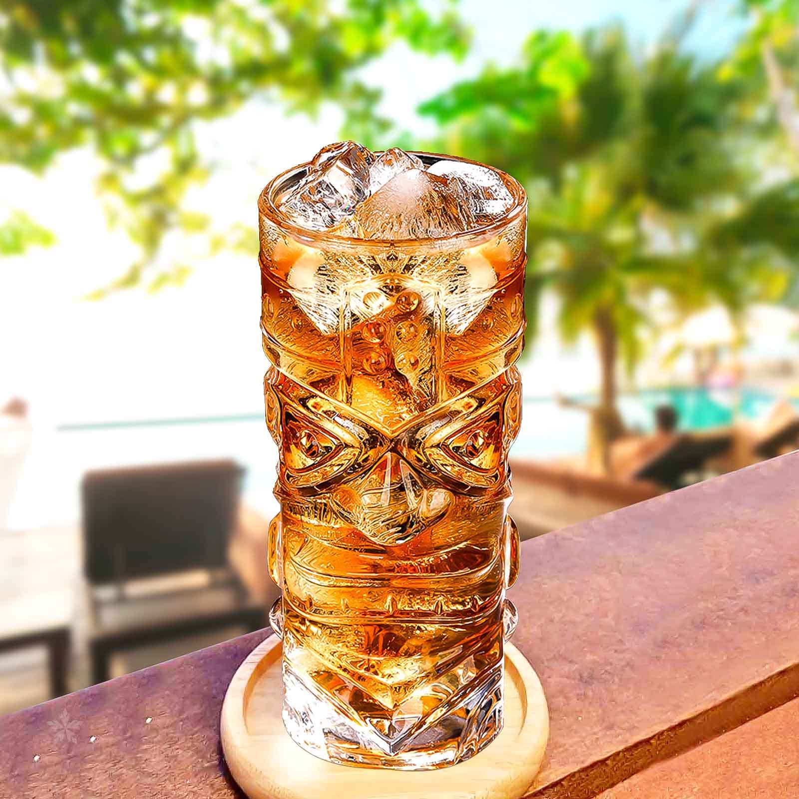 Amazon | INFTYLE クリアティキグラスセット 6~14オンス モダンバー