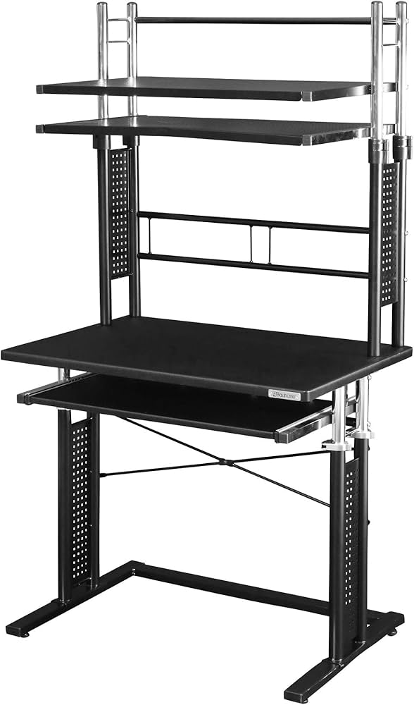 Amazon.co.jp: Bauhutte(バウヒュッテ) 昇降式 パソコンラック (幅75cm