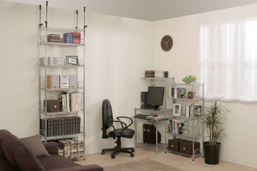 Amazon｜アイリスオーヤマ メタルラック アジャスター 4個入り ポール