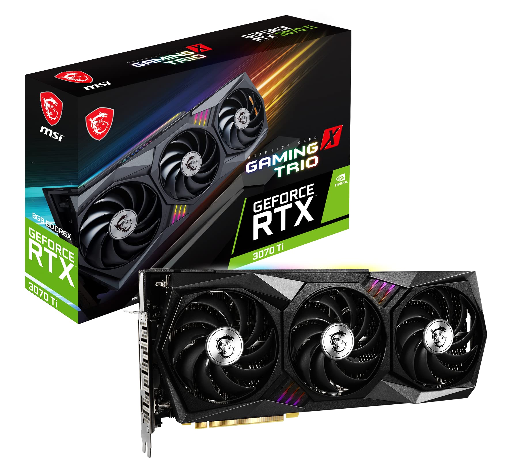 Amazon | MSI nVidia Geforce RTX 3070 Ti Gaming X Trio 8GB ビデオ