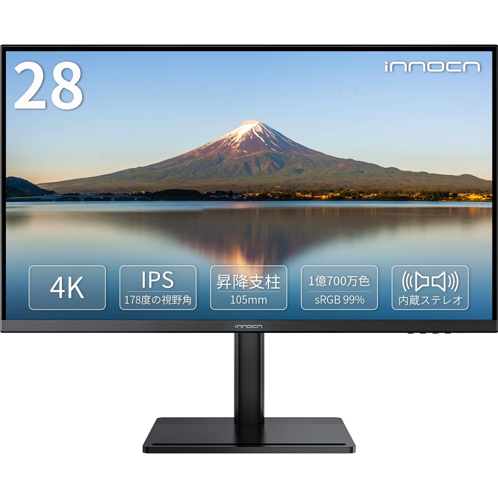 Amazon.co.jp: INNOCN 4K モニター, UHD(3840 x 2160) PCモニター, IPS