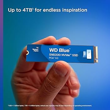 Amazon | WDS200T4B0E [WD Blue SN5000 NVMe SSD（2TB M.2(2280) PCIe