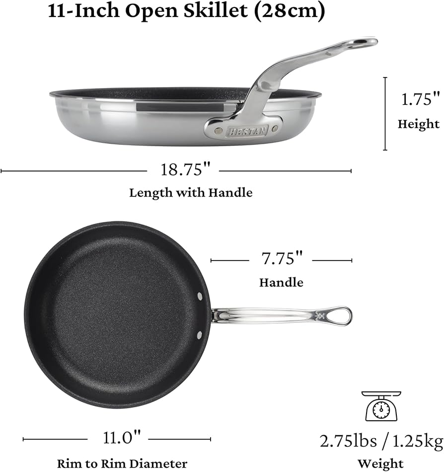 Amazon | Hestan ProBond 鍛造チタン-プロフェッショナルクラッド