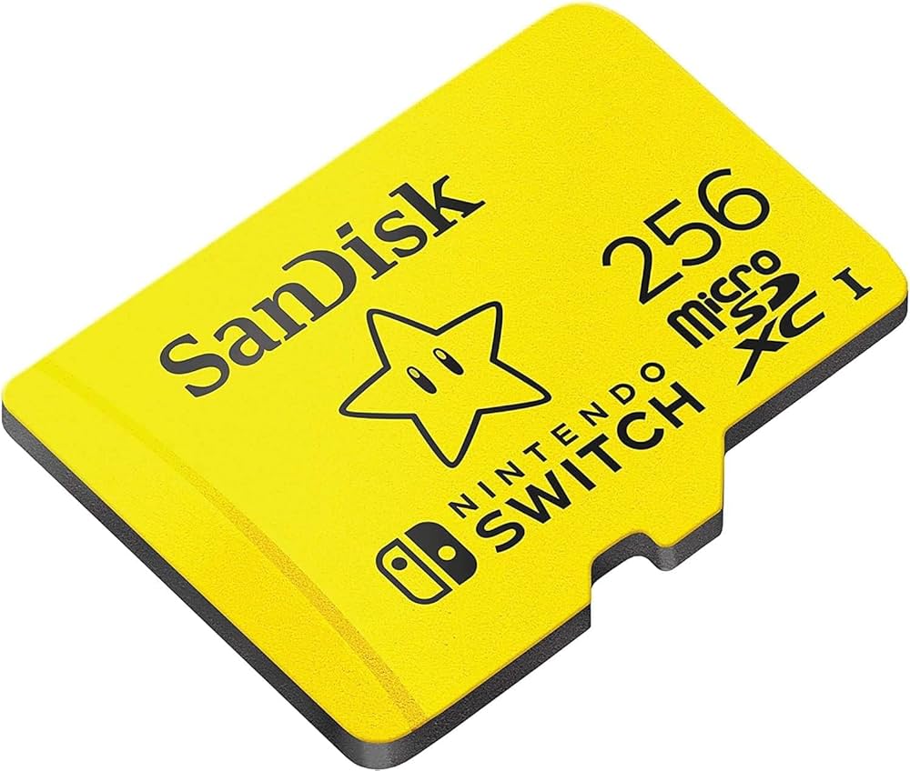 Amazon | Lakko SanDisk 256GB Nintendo Switch MicroSD Card/Memory