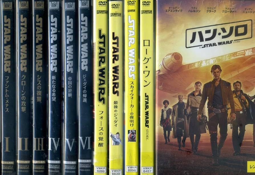 Amazon.co.jp: DVD スターウォーズ 全9エピソード＆ローグワン