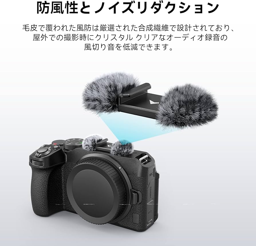 Amazon | SmallRig ZR用 Z 30 用 ウィンドマフ Nikonに対応 3859