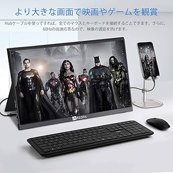 Amazon.co.jp: モバイルモニター ARZOPA 13.3インチ モバイル