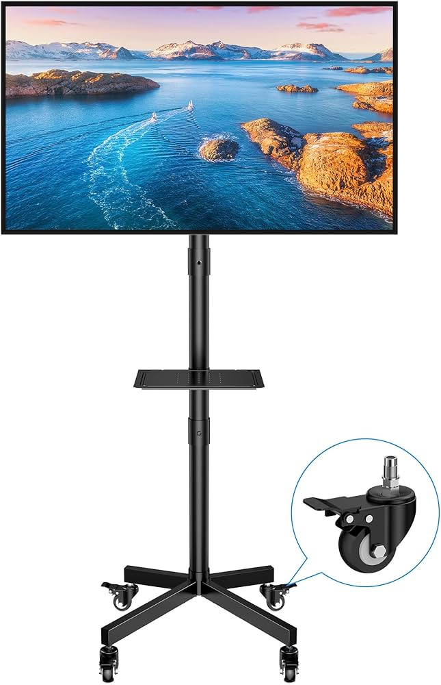 Amazon.co.jp: FORGING MOUNT テレビスタンド 23-60インチ対応移動式