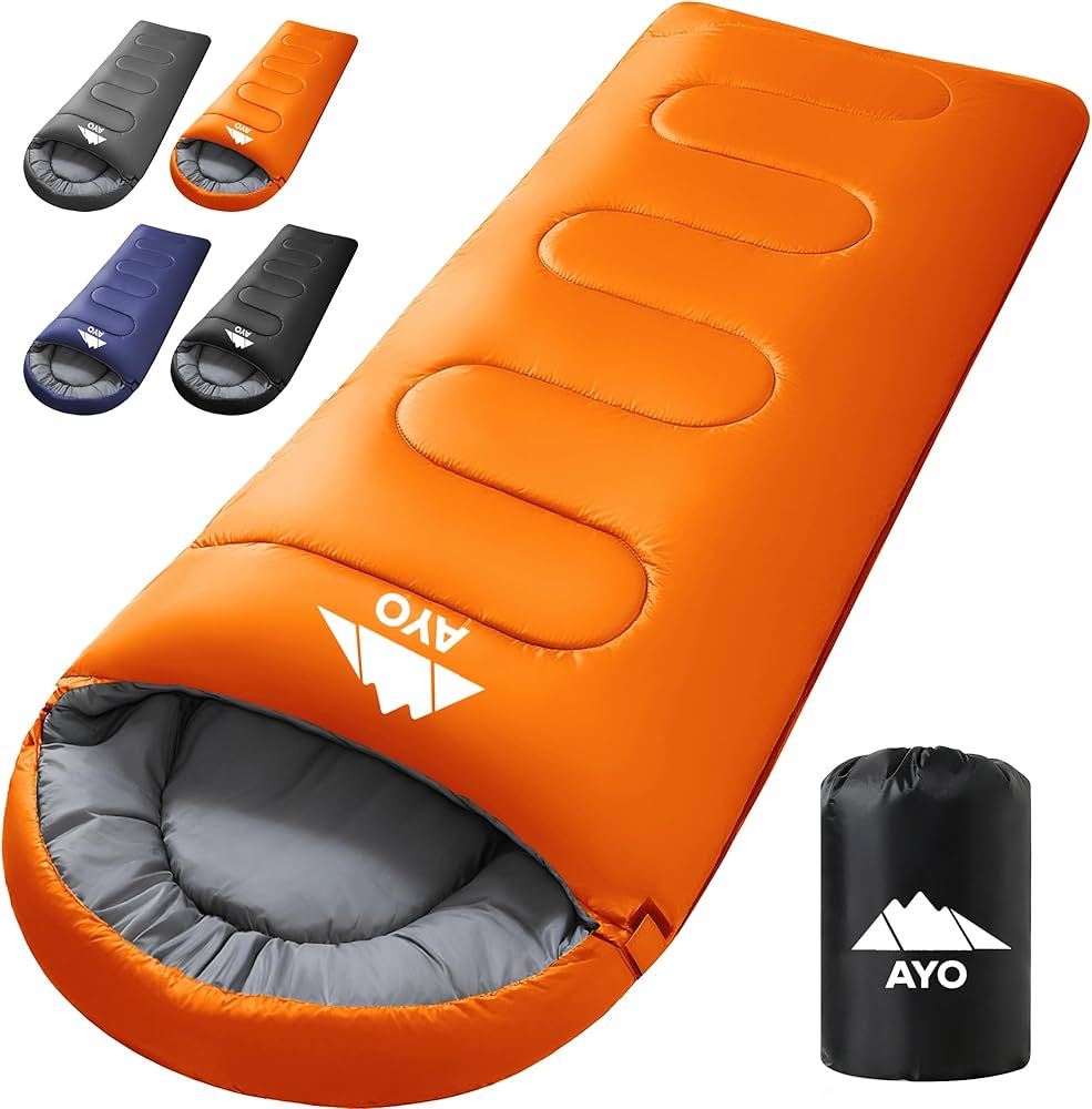 Amazon.co.jp: 寝袋 シュラフ 冬用 オールシーズン AYO 封筒型 超軽量