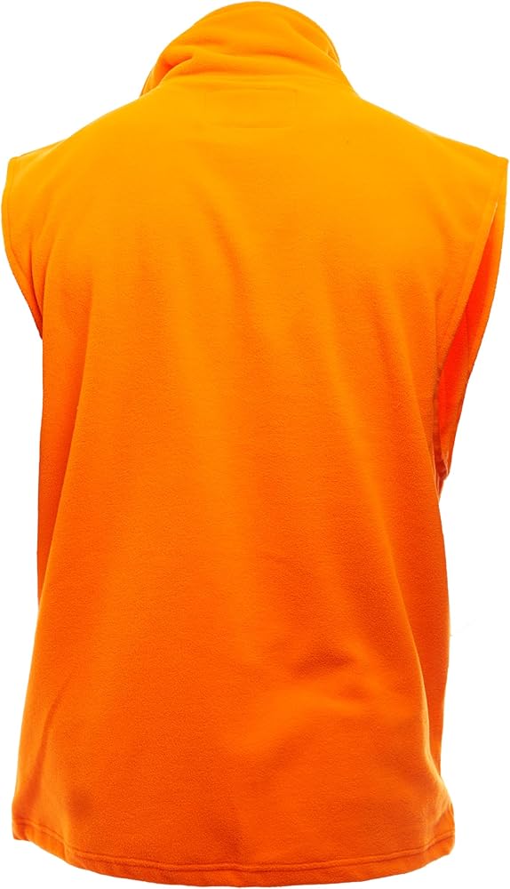 TrailCrest by Treel Men's Fleece Safety Blaze Orange High