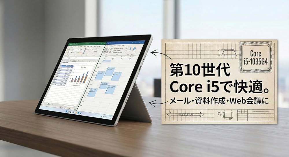 Amazon.co.jp: 【整備済み品】Surface Pro7+/ノートパソコン/第11世代