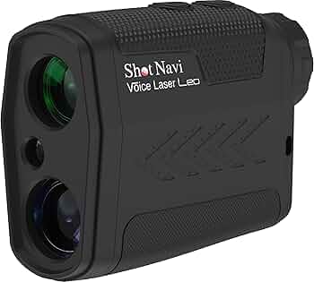 Amazon.co.jp: Shot Navi VoiceLaser -LEO(ブラック) ゴルフ レーザー