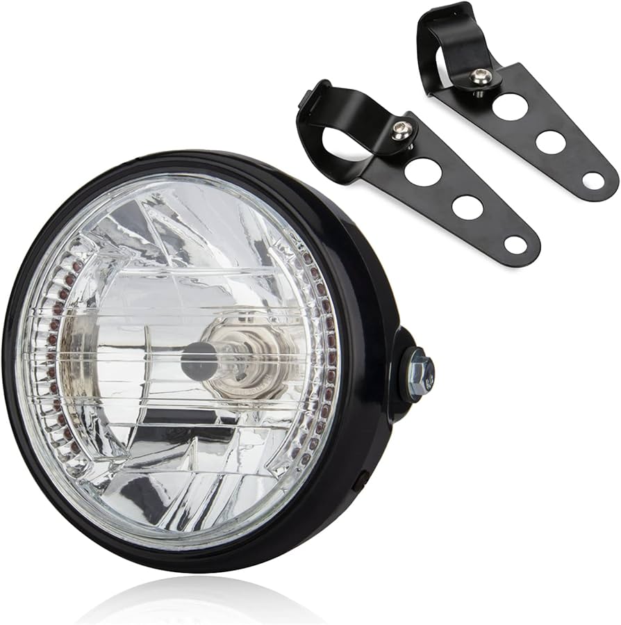 Amazon | Meliore オートバイ バイク 7インチ ヘッドライト マルチ