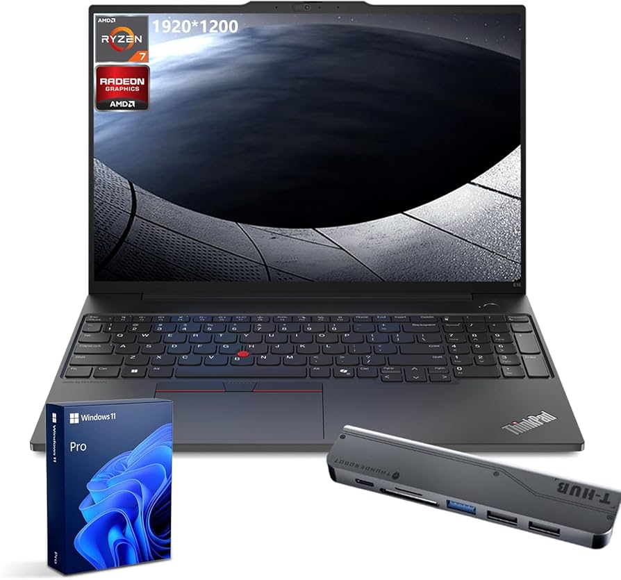 Amazon.com: Lenovo ThinkPad E16 Gen 2 Business Laptop, 16
