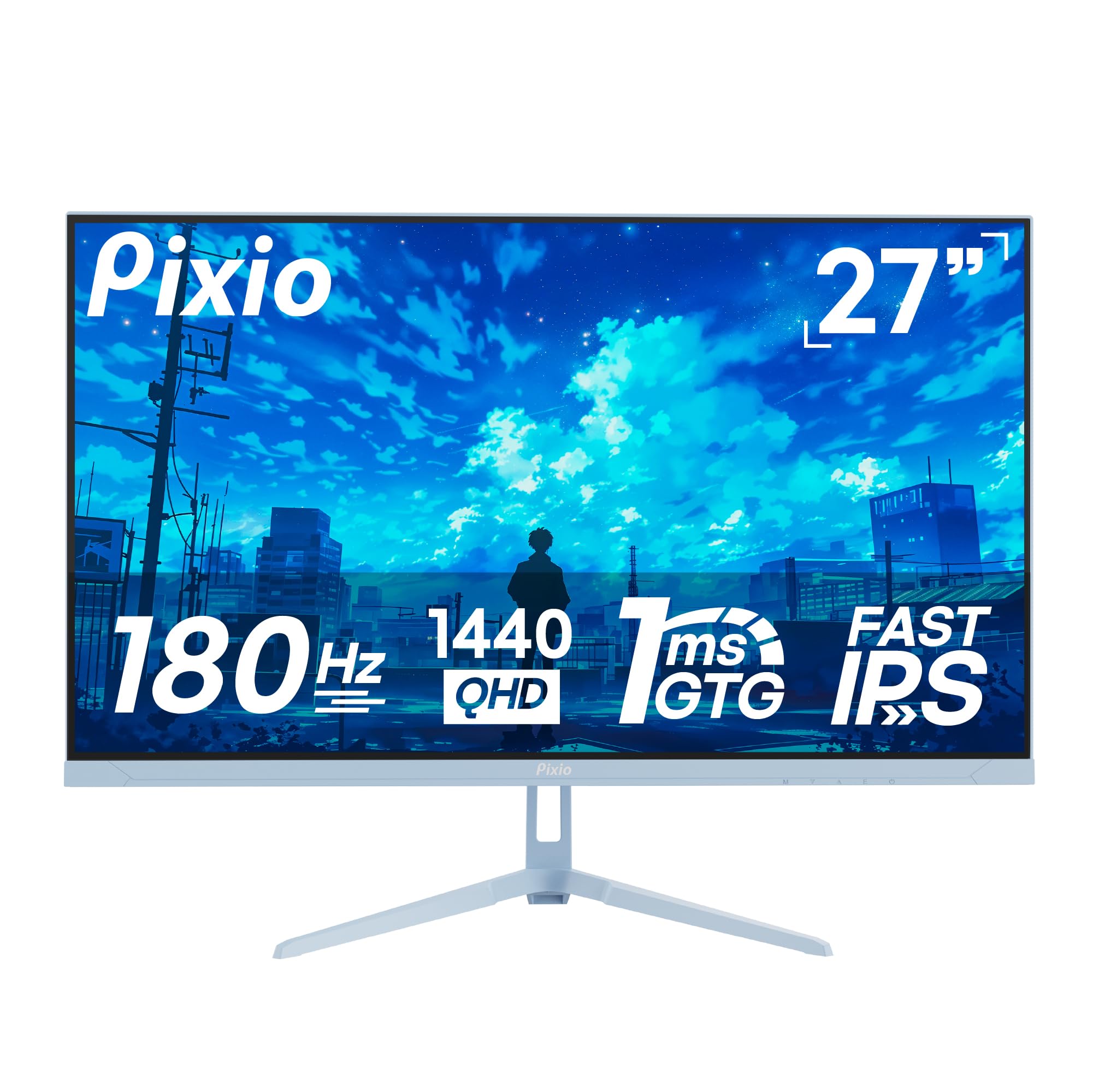Amazon.com: Pixio PX278 Wave Blue 27 inch 180Hz Refresh Rate Quad