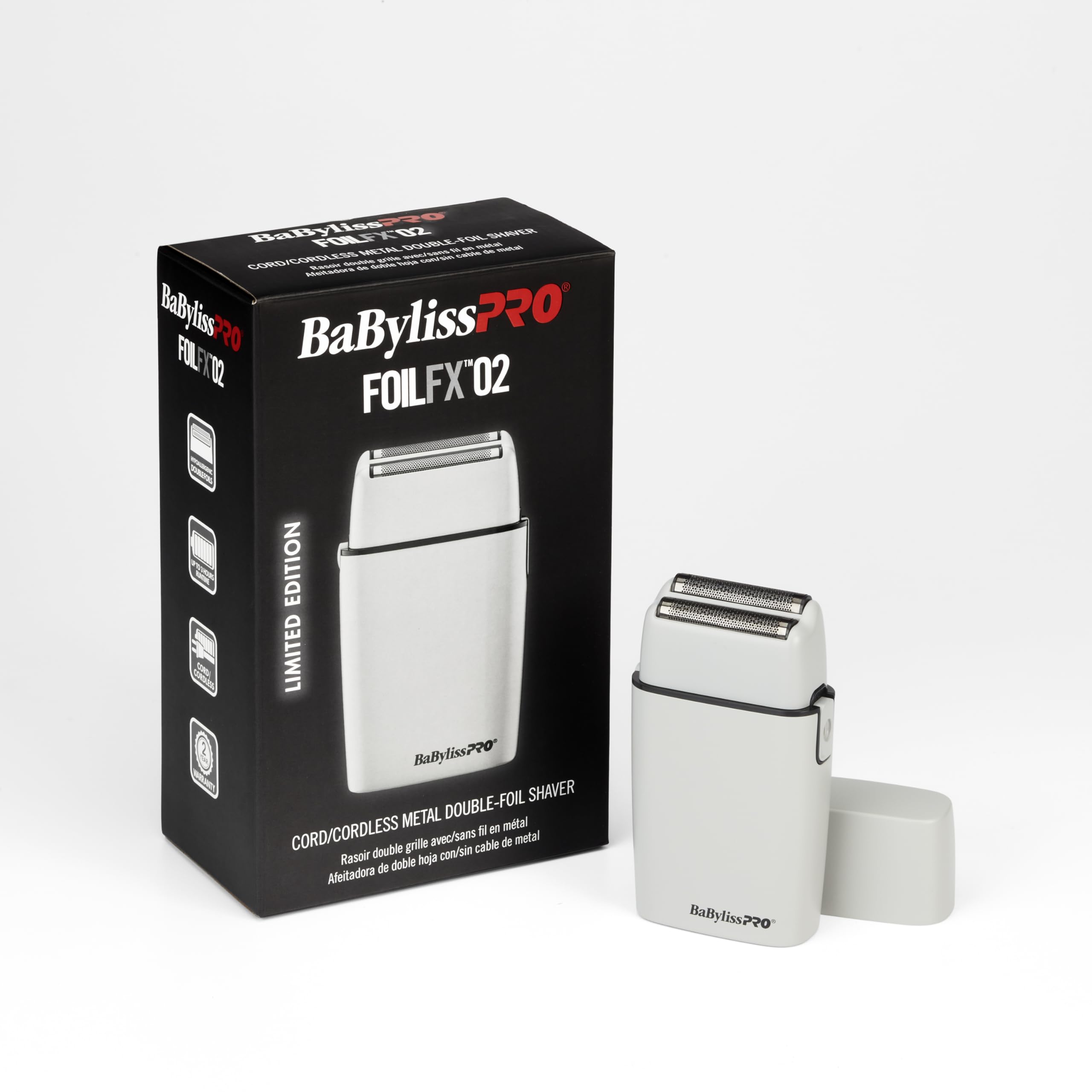 Amazon.co.jp: BaBylissPRO FoilFX コード/コードレス メタル ダブル