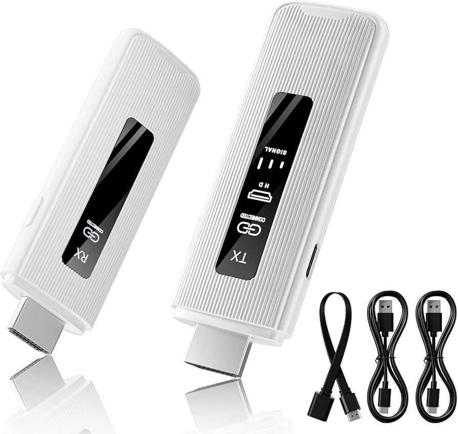 Amazon.co.jp: ICZI ワイヤレスHDMI 送受信機セット hdmi 無線化 LED