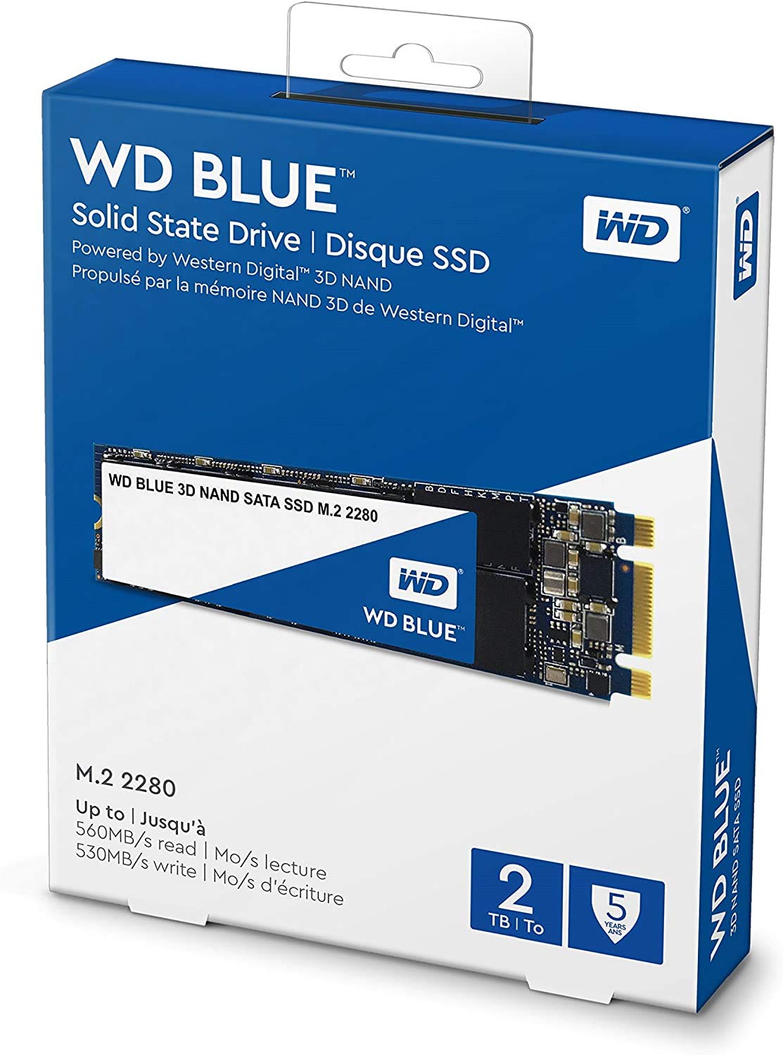 Amazon.com: Western Digital 2TB WD Blue 3D NAND Internal PC SSD