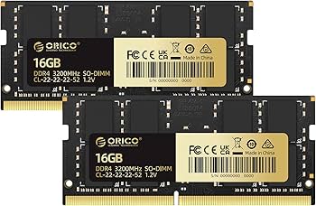 ORICO 32GB Kit (2x16GB) DDR4 3200MHz CL22 Laptop RAM, 260-Pin
