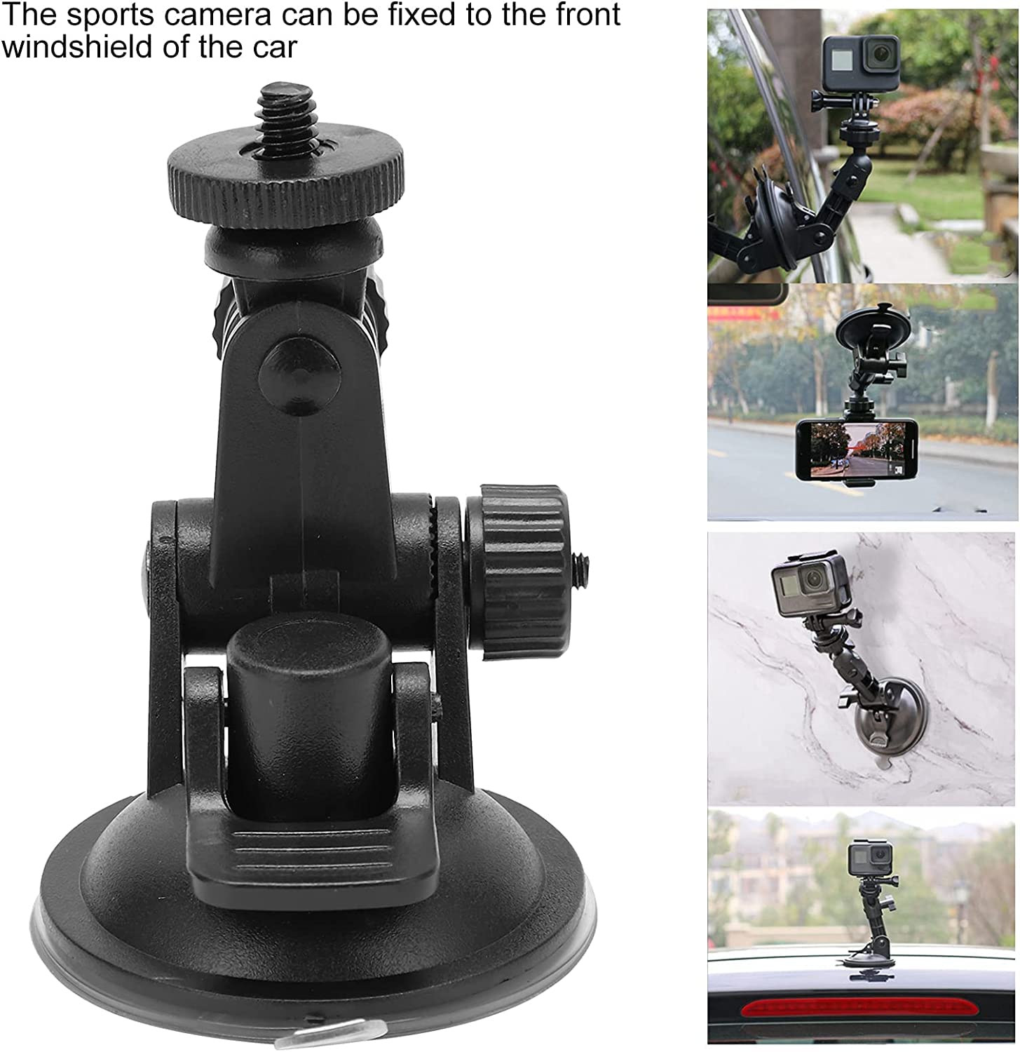 Amazon.co.jp: 吸盤式カメラマウント 各種カメラ/ドライブレコーダー用