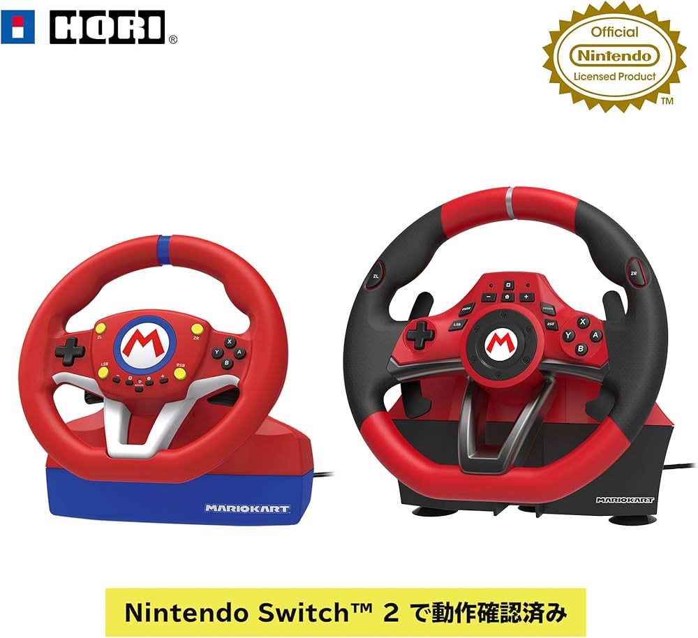 Amazon.co.jp: 【セット買い】マリオカートレーシングホイール+マリオ