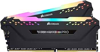 CORSAIR Vengeance RGB PRO DDR4 RAM 32GB (2x16GB) 3600MHz CL18-22
